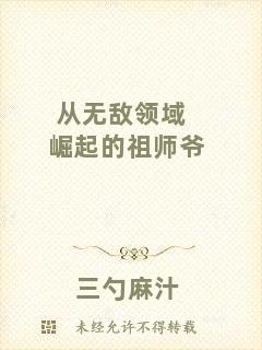 從無敵領(lǐng)域崛起的祖師爺