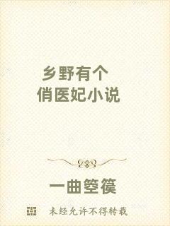 鄉(xiāng)野有個(gè)俏醫(yī)妃小說(shuō)