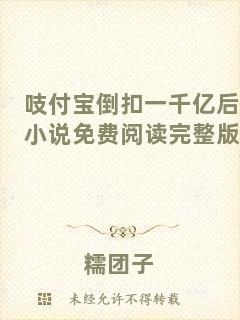 吱付寶倒扣一千億后小說免費閱讀完整版