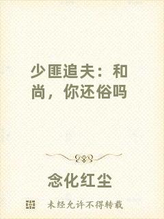 少匪追夫：和尚，你還俗嗎