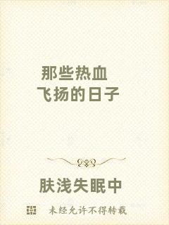 那些熱血飛揚(yáng)的日子