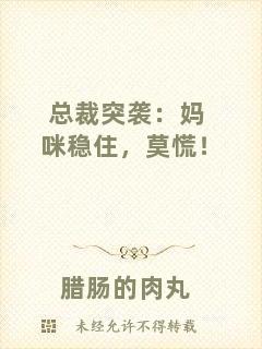總裁突襲：媽咪穩(wěn)住，莫慌！