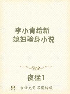 李小青給新媳婦驗(yàn)身小說(shuō)